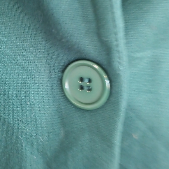 Harlow & Rose Green Blazer Sequin Sleeves Holiday Party Fun Sparkly Christmas SM - Picture 9 of 12